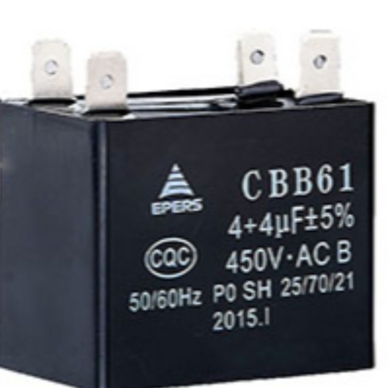 4 + 4uf 450v 50 / 60Hz p0 SH cbb61 condensateur pour compresseur d\'air